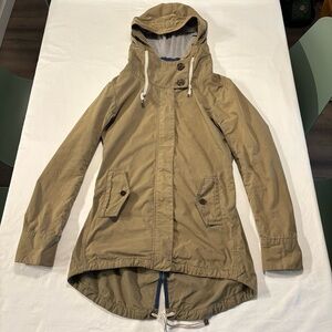 Twik Olive Utility Jacket with Hood